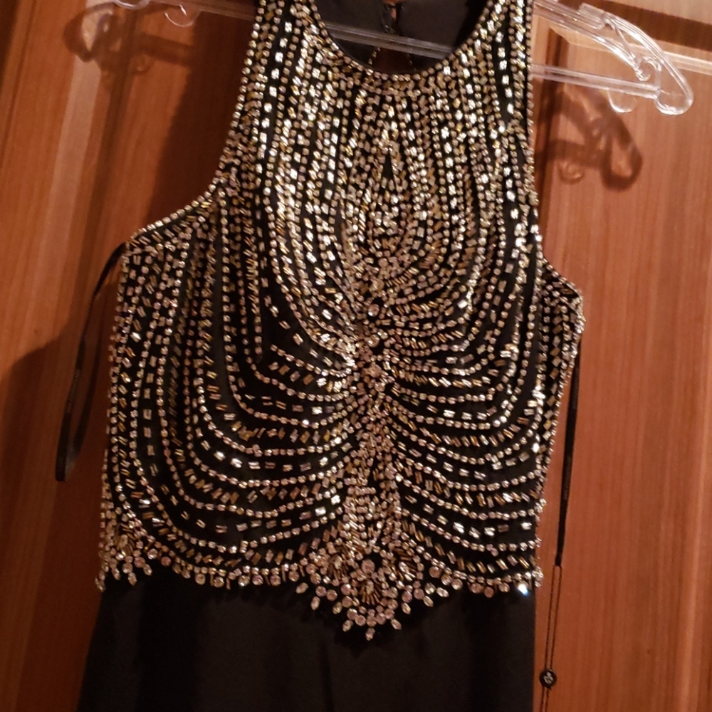 Dress beaded